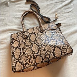 Snakeskin purse